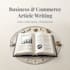 write clear and engaging business articles