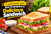 teach you how to prepare a delicious sandwich
