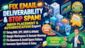fix cold business email spf dklm dmarc dns setup google workplace deliverability