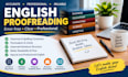 proofread and correct your english text