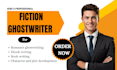 ghostwrite fiction book, do romance ghostwriting, ebook ghostwriter