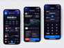 develop multi chain crypto wallet app, banking payment app, fintech app, nfc app