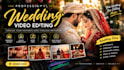 professional wedding video editing
