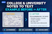 type handwritten notes words and pdf to text