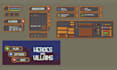 create pixel icons ui hud and game assets
