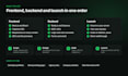 build next js website with a node js and express backend