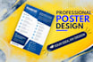 create custom poster designs for your business or event