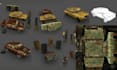 create low poly 3d models props ps1 ps2 game assets for unity and unreal engine