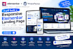 build a responsive elementor landing page