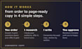 write high converting sales page copy and landing page copy