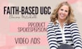 create authentic faith based ugc video ads