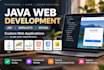 develop a java web application using jsp servlet and mysql