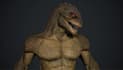 optimized poly model,unity fantasy creatures,4k pbr,game ready zombie, ps1 model