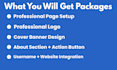 create and set up fb page and instagram business profile