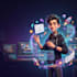 create a custom mascot 2d, 3d, vector, rive, lottie animation for webs and apps