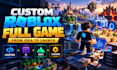 develop custom roblox full game creation roblox game scripting game development