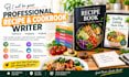 be your professional recipe and cookbook writer