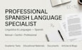 proofread and edit your spanish text