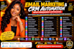 setup lead generation crm email automation campaigns forms analytics smtp survey