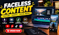 create faceless content for youtube shorts and social media