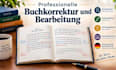 be your german book editor, developmetal editing, proofreading and text revision