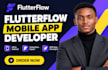 build flutterflow mobile app, flutter app, flutter flow mobile app development