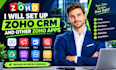 setup zoho CRM and other zoho apps