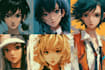 anime character an illustration and anime character