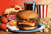 food pop art illustration