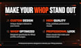 make high quality whop banners