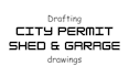 draft a complete city permit document for framing shed and garage