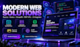develop a custom responsive website as a full stack developer
