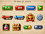 design custom 2d game assets icons props and UI elements
