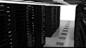 design data center with professional 3d realistic render dc white space