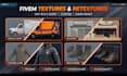 create custom fivem textures, retextures clothing eup vehicle liveries fivem car