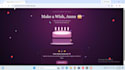 create a beautiful interactive birthday website with animations