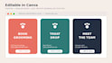 design monthly instagram posts for pet shops and groomers