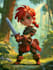 draw 2d game character illustration