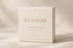 do modern luxury packaging box design with 3d mockup