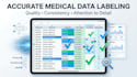 do medical data entry annotation  healthcare data labeling