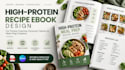 design high protein meal prep recipe ebook