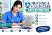write professional nursing and healthcare articles