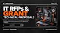 research IT rfps grant write technical proposals design pitch decks