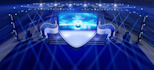 design 3d event stage, concert stage with realistic rendering
