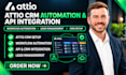 setup attio crm automation attio api integration and lead management