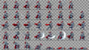 do 2d pixel sprite sheet, pixel art sprite sheet , pixel sprite sheet for you