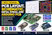 design pcb layout, schematic, esp32, stm32, and arduion pcb