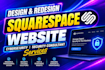 design squarespace cybersecurity website security consultant services website