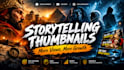 design a professional clickable youtube thumbnail