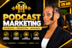 research and pitch relevant podcasts for guest appearances